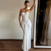 Sequin Strapless Dress