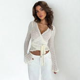 Glace Lace Long Sleeve