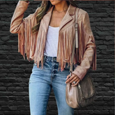 Western Jacket With Fringes