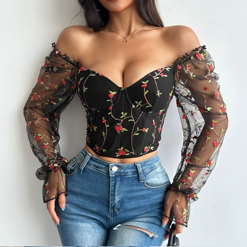 Alice Floral Long Sleeve Top