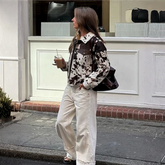 Cow Print Jacket