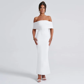 Classy Off-The-Shoulder Dress