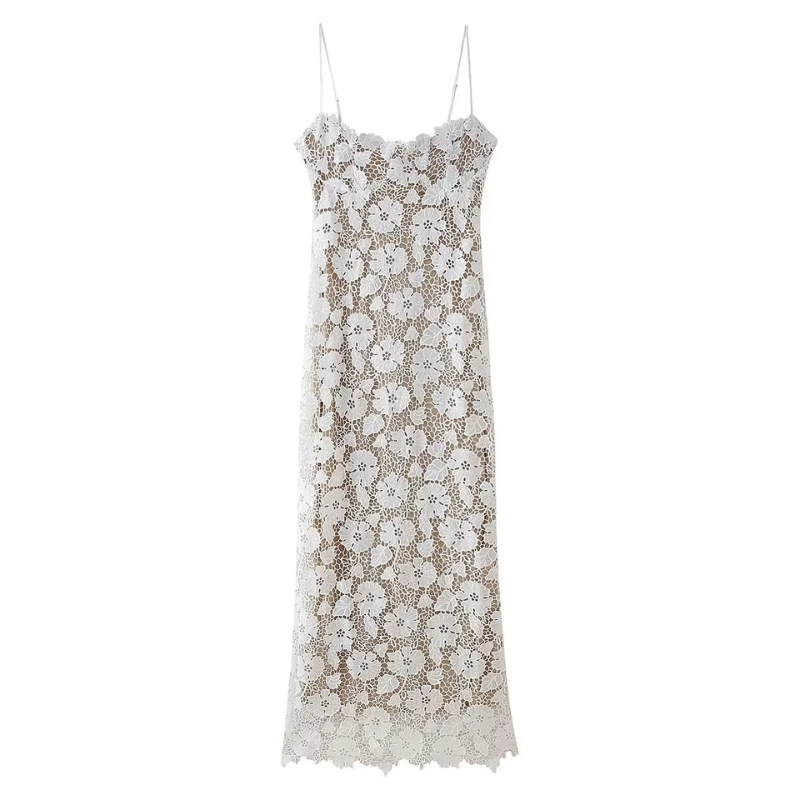 Romance in Lace Maxi Dress