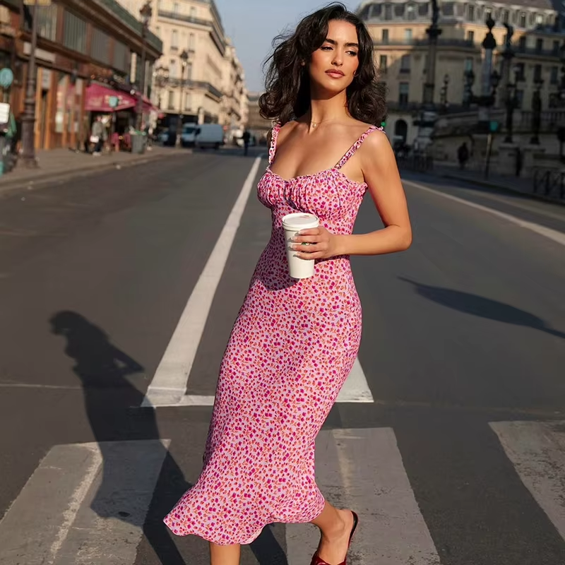 Floral Brunch Midi Dress