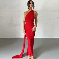 Cocktail Backless Maxi Dress