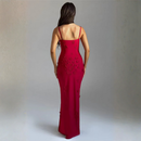 Flower Spaghetti Maxi Dress