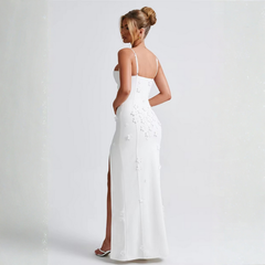 Flower Spaghetti Maxi Dress