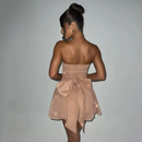 Shimmer Strapless Dress