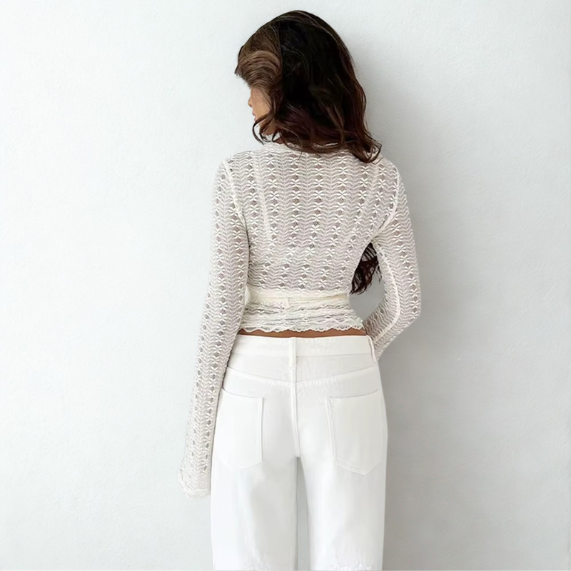 Glace Lace Long Sleeve