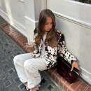 Cow Print Jacket