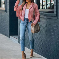Western Jacket With Fringes