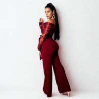 Sweet Chic Off-Shoulder Jumpsuit