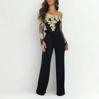 Sweet Chic Off-Shoulder Jumpsuit
