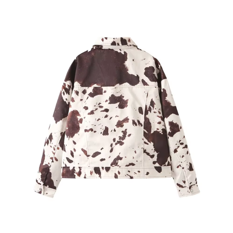 Cow Print Jacket