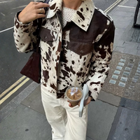 Cow Print Jacket