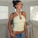 Jasmine Halter Crop Top