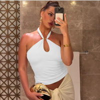 Jasmine Halter Crop Top