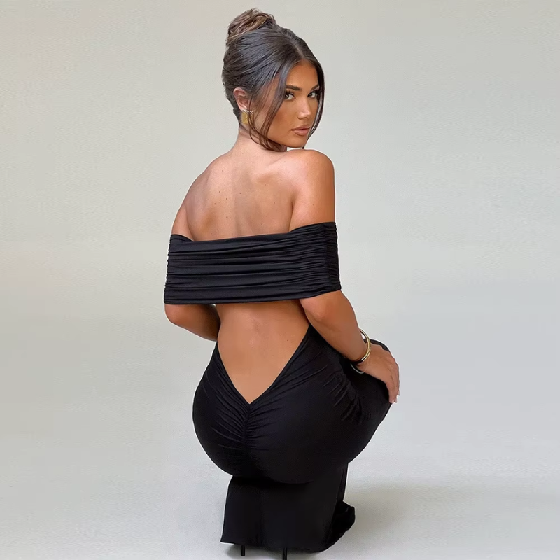 Classy Off-The-Shoulder Dress