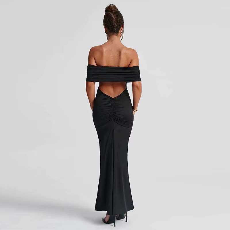 Classy Off-The-Shoulder Dress