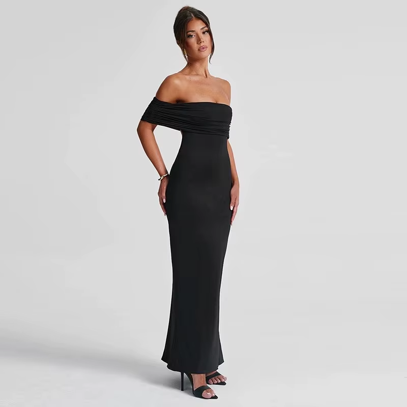Classy Off-The-Shoulder Dress
