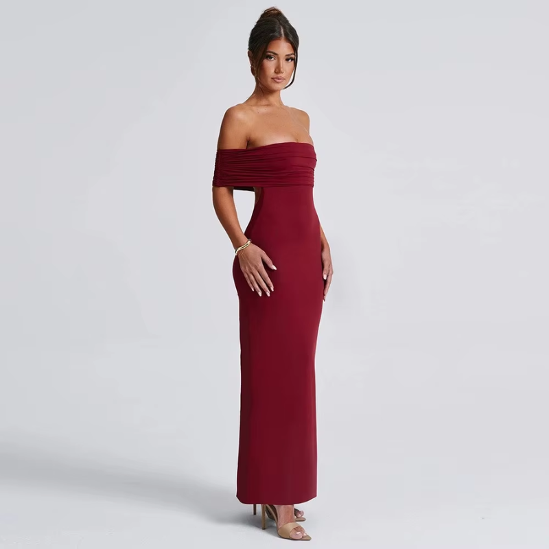 Classy Off-The-Shoulder Dress