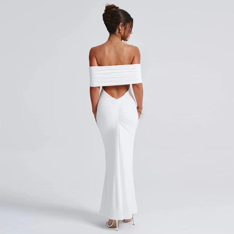 Classy Off-The-Shoulder Dress