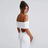 Classy Off-The-Shoulder Dress