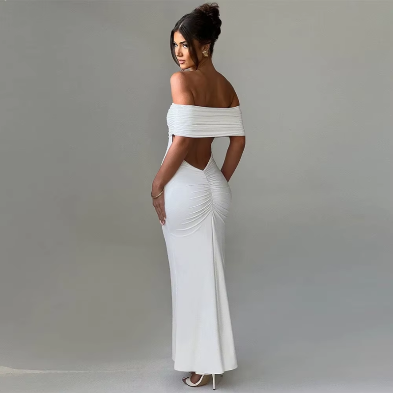 Classy Off-The-Shoulder Dress