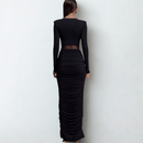 Low Cut Maxi Dress