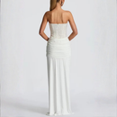 Sequin Strapless Maxi Dress
