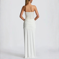 Sequin Strapless Maxi Dress