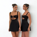 Silky Salice Mini Dress