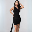 Alluring Backless Mini Dress