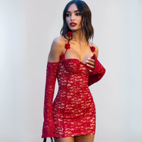 Halter Floral Mini Dress