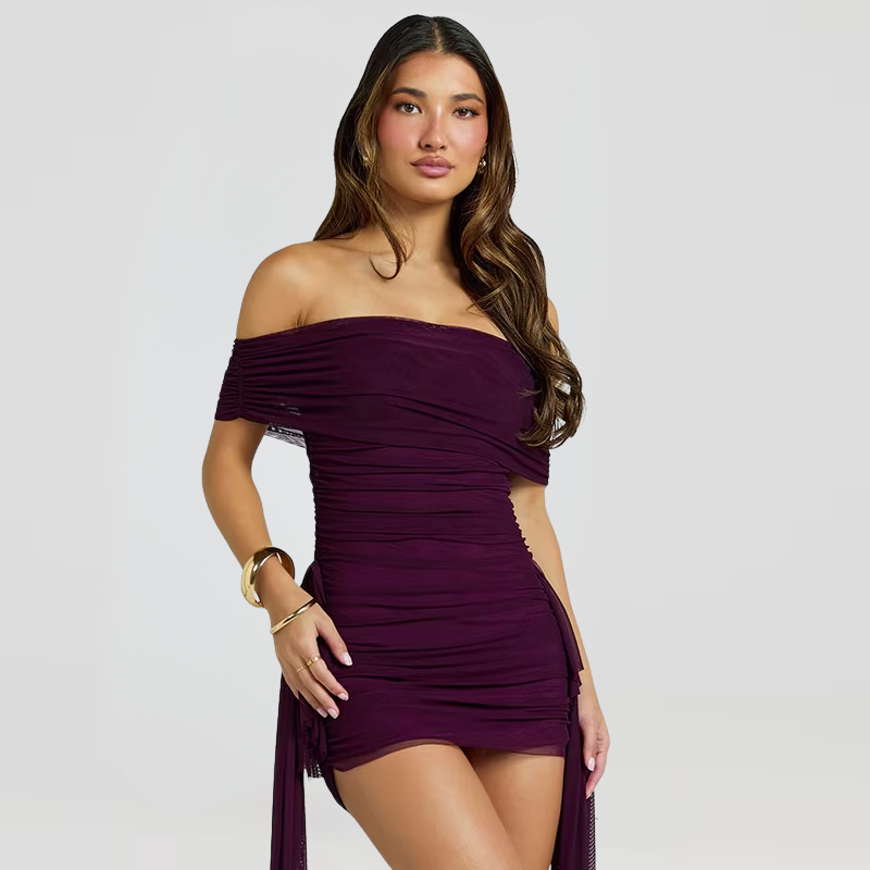 Radiant Allure Mini Dress