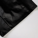 Womens Leather Hip Skirt Dress