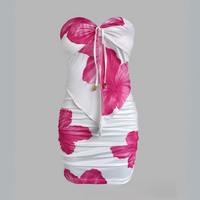 2 Piece Set Women's Floral Dress