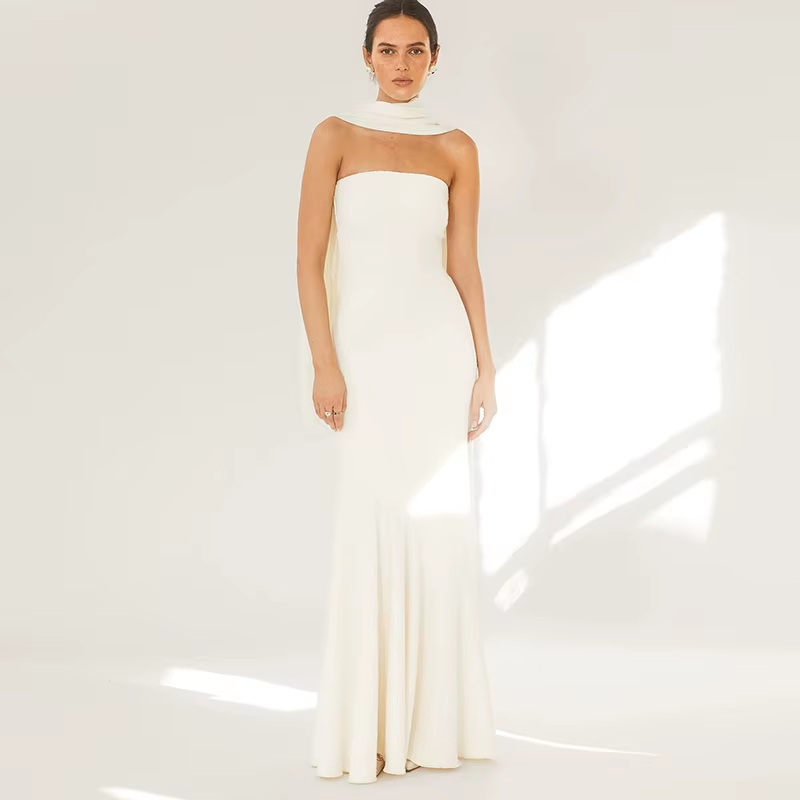 Evening Strapless Dress