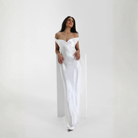 Velouré Noir Maxi Dress