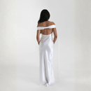 Velouré Noir Maxi Dress