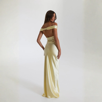 Velouré Noir Maxi Dress