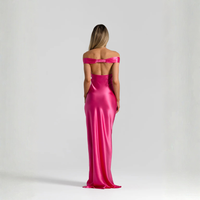 Velouré Noir Maxi Dress