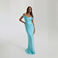 Velouré Noir Maxi Dress