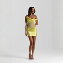 Noir Illusion Mini Dress