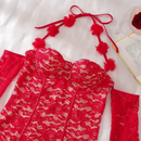 Halter Floral Mini Dress